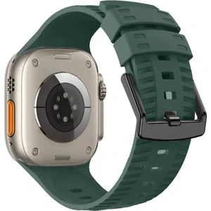 Apple Watch Seri 8 7 6 5 4 3 2 Se Ultra 42MM / 44MM / 45MM / 49MM Uyumlu Spor Silikon Kordon