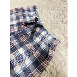 Pamuk Kadın Yüksek Bel Dört Mevsim Şort Pijama Pembe Panda