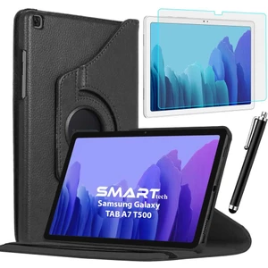 Smart Tech Samsung Galaxy Tab A7 T500 / A7 Lte T505 T507 Kılıf Ekran Koruyucu Kalem Set
