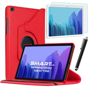 Smart Tech Samsung Galaxy Tab A7 T500 / A7 Lte T505 T507 Kılıf Ekran Koruyucu Kalem Set