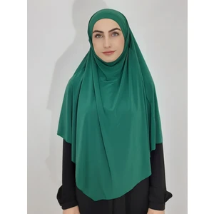 R&S Modibone Sufle Hazır Baglamalı Peceli Büyük Esarp Hıjap Hac ve Umre Icın Uygun