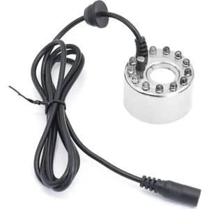 Hobi Mekatronik 12 Ledli Nem Nozülü Soğuk Buhar 24V Işıklı(Adaptör Hariç)