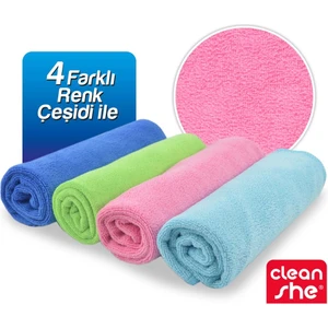 Universal Mikrofiber Temizlik Bezi 4'lü Set 40X40