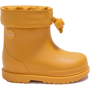 W10257 Bimbi Euri Sarı Ortopedik Erkek Çocuk Yağmur Çizme