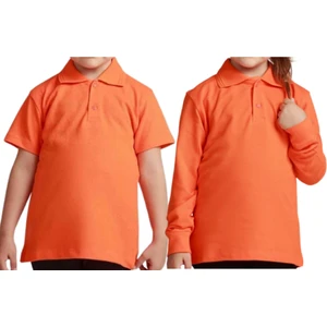 YHE Store Unisex Polo Yaka 2' Li T-Shirt Uzun Kol + Kısa Kol