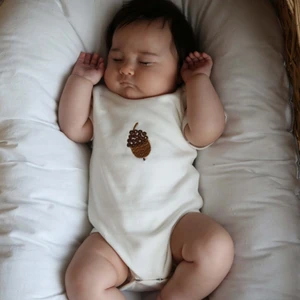 Ohlala Koala Palamut Nakışlı Çıtçıtlı Body - Zıbın