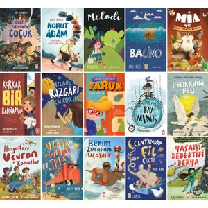 8+ Yaş Hikaye Kitapları En Sevilenler 15 Kitap Set / Anıl Basılı, Mert Arık, Balino, Çantamdan Fil Çıktı, Benim Zürafam Uçabilir -
