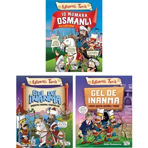 Eğlenceli Bilgi Tarih 3 Kitap Set / 10 Numara Osmanlı - Gel De Inanma Osmanlı Gerçekleri - Gel De Inanma Osmanlı Tarihi - Metin Özdamarlar