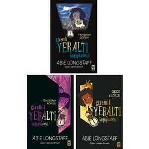 Gizemli Yeraltı Kütüphanesi 3 Kitap Set - Abie Longstaff - Abie Longstaff
