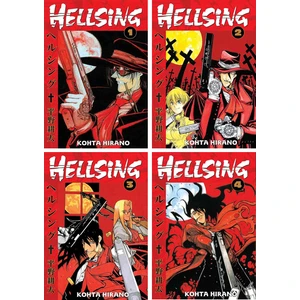 Hellsing 1-2-3-4. Ciltler Manga Seti - Kohta Hirano