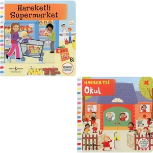 Hareketli Süpermarket - Hareketli Okul 2'li Set -