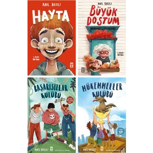 Anıl Basılı 4 Kitap Set / Hayta - Büyük Dostum - Başarısızlar Kulübü - Mükemmeller Kulübü - Anıl Basılı