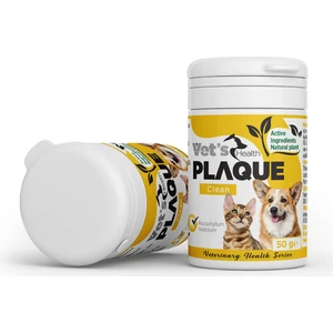 Vet’s Health PlaqueClean Kedi ve Köpekler Için Ağız Kokusu ve Diş Taşı Giderici 50g