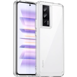 Poco F5 Pro Şeffaf Akrilik Cep Telefonu Kılıfları (Yurt Dışından)
