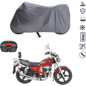 Arora Ks 200 Çantalı Motosiklet Brandası 4 Mevsim Su Geçirmez Motor Brandası