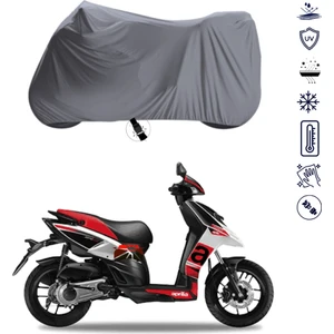 Aprilla Atlantic 200 Çantalı Motosiklet Brandası 4 Mevsim Su Geçirmez Motor Brandası