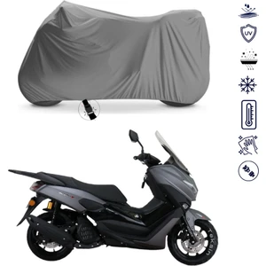 Arora Max-T Çantalı Motosiklet Brandası 4 Mevsim Su Geçirmez Motor Brandası