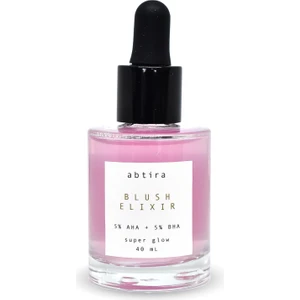 Abtira Blush Elıxır | %5 Aha %5 Bha | Bitkisel Asit Bombası | Güçlü Aydınlatıcı Leke Karşıtı Serum 40 ml