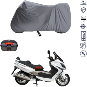 Kymco Xciting 250I Çantalı Motosiklet Brandası 4 Mevsim Su Geçirmez Motor Brandası