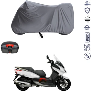 Kymco Downtown 300I Çantalı Motosiklet Brandası 4 Mevsim Su Geçirmez Motor Brandası