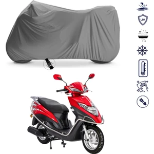 Kanuni Mati 125 Motosiklet Brandası 4 Mevsim Su Geçirmez Motor Brandası
