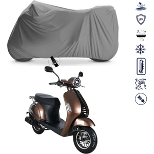 Kuba Blueberry Çantalı Motosiklet Brandası 4 Mevsim Su Geçirmez Motor Brandası