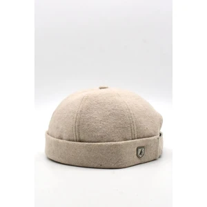 Kadın Kısa Yünlü Ekru Docker Bere