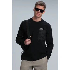 Eldon Erkek Sweatshirt Siyah