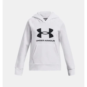 Under Armour Kız Çocuk UA Rival Fleece Big Logo Kapüşonlu Üst 1379615-100