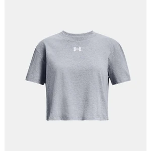 Under Armour Kız Çocuk UA Crop Sportstyle Logo Kısa Kollu 1380878-035