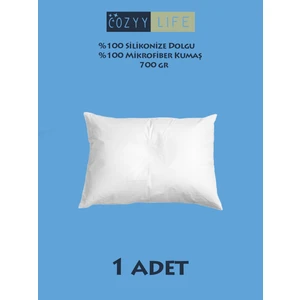Czy Life Antialerjik Yıkanabilir Silikon Dolgu Mikrofiber Yastık 700 gr
