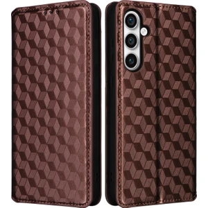 Samsung Galaxy S23 Fe Pu Deri Cüzdan Telefon Kılıfı Eşanjör Basılı Stand Flip Telefon Kapağı (Yurt Dışından)
