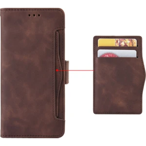 Samsung Galaxy Z Fold5 5g Çoklu Kart Yuvası Deri Kılıf, Cüzdan Stand Telefon Kapağı (Yurt Dışından)