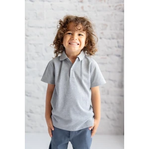 Unisex Çocuk Polo Yaka Kısa Kol T-Shirt