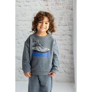 Erkek Çocuk Baskılı Sweatshirt