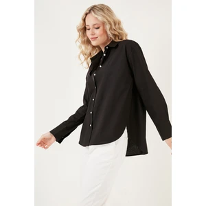 Oversize % 100 Pamuk Poplin Gömlek Bayan Gömlek CF21S163867