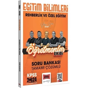 Yargı Yayınevi 2024 KPSS  Eğitim Bilimleri Öğretmenler Ekibi Rehberlik ve Özel Eğitim Tamamı Çözümlü Soru Bankası