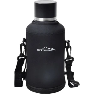 Campout Çift Katmanlı Termos Siyah 2000 ml