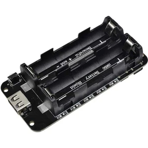 2'li Anahtarlı 18650 Lityum Pil Yuvası V8 Mikro USB