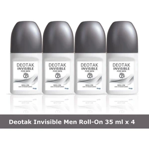 Roll-On Invsıble For Men 35 ml x 4 Adet
