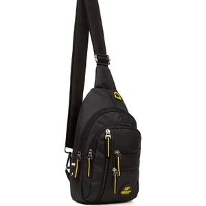 Newish Polo Keten Kulaklık ve USB Çıkışlı Çapraz Omuz Çantası Body Bag