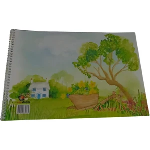 Resim Defteri 17X24 cm Spiralli 15 Yaprak