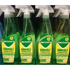 Sirkeli Temizleyici Sprey  Actisoft  750 ml 4 Lü