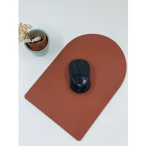 MAT DERİ Mousepad Hakiki Deri El Yapımı Özel Tasarım Oyuncu Mousepad 28X19 cm