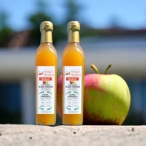 Doğal Bizden Doğal Fermantasyon Susuz Konsantre Elma Sirkesi 500ML Cam 2li