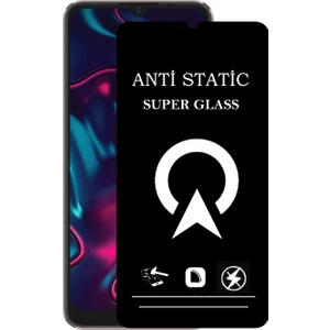 Kzy Reeder S23 Pro Max ile Uyumlu Tam Kaplayan Anti Statik Çizilmez Safir Ekran Koruyucu Cam