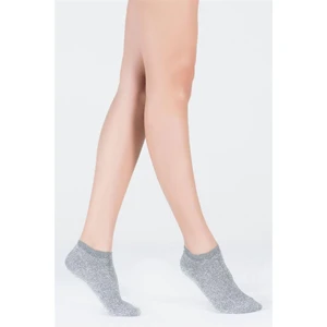 Katia & Bony Kadın Shine Patik Çorap Silver