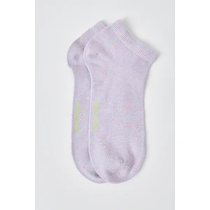 Katia & Bony Desenli Patik Çorap Lila