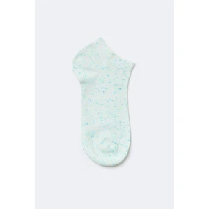 Katia & Bony Desenli Patik Çorap Yeşil