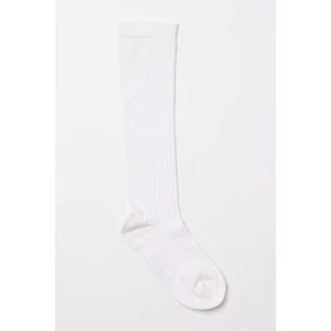 Katia & Bony Pamuklu Dizaltı Çocuk Çorap Beyaz